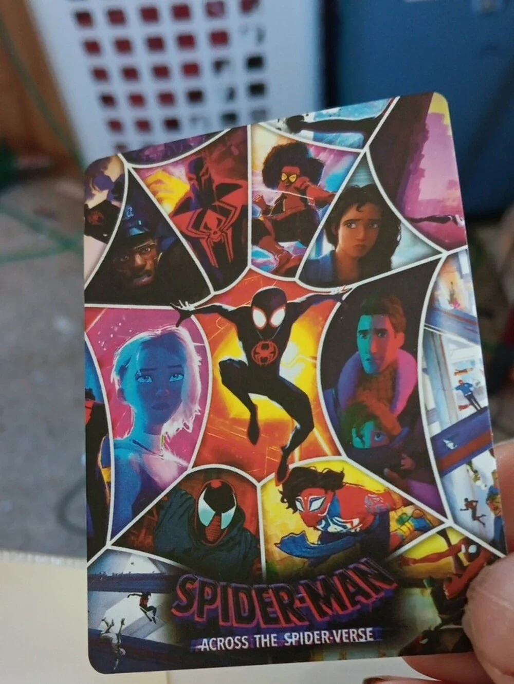 Marvel Ultimate Spider-Man Card - Red, Blue & White